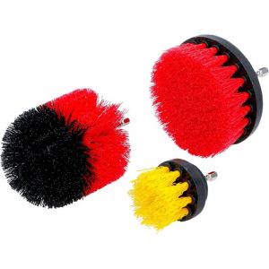 BGS Technic BGS Diy 50913 | Jeu de brosses | pour perceuses | 3 pièces