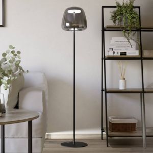 Eglo Lampadaire LED connect.z Alfero-Z, Smart Home, ZigBee, Matter, contrôle app et vocal Alexa, lumière réglable (blanc chaud-froid), RGB, dimmable