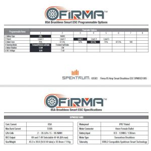 Spektrum Moteur Brushless FIRMA 3300kV -