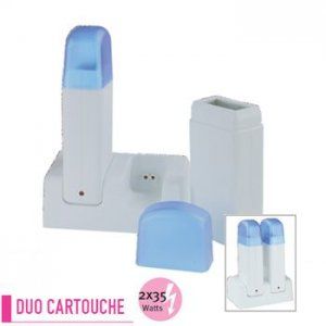 Beautydis Chauffe cire 2 cartouches Duo 70 Watts