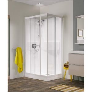 Kinedo Cabine de douche Kineprime Glass Coulissante 100 x 80cm - KINEDO