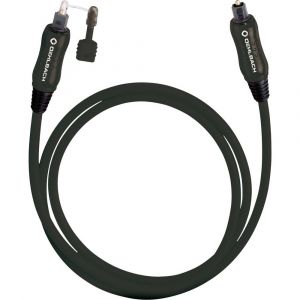 Oehlbach Toslink audio numérique Câble de raccordement [1x Toslink mâle (ODT) - 1x Toslink mâle (ODT)] 8 m noir OPTO Star Black