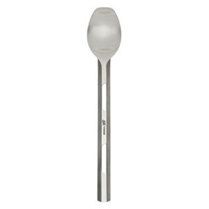 Esbit Unisexe Titanium Longue Cuillère, Argent