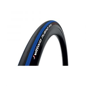 Image de Vittoria Pneu Rubino Pro Graphène 2.0 - 700x25C (25-622) - Noir-Bleu