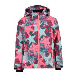 CMP Girl's ski jacket - Veste ski enfant Acqua-Gloss-Teal Taille de l'enfant 104 cm
