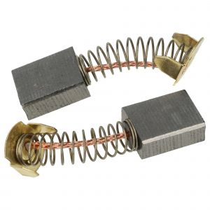 Vhbw 2x balais charbon compatible avec Makita LS 1040, LS 1030, LS 1013, LS 1040 F, LS 1214, LH 1040 F outil &eacute;lectrique, avec ressort 22 mm