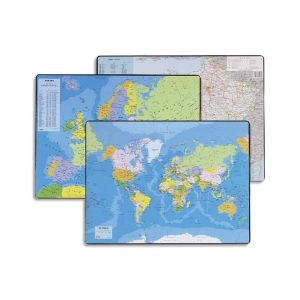 Esselte Sous mains carte de France, dimensions 53x40 cm - Lot de 2