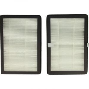 Vhbw 2x filtre à particules compatible avec Rowenta Eclipse QU5030, QU5060, QU5062 purificateur d'air, ventilateur
