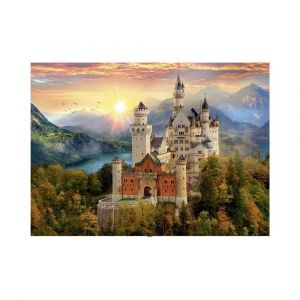 Dino Puzzle 1000 pièces : Malovaný Neuschwanstein