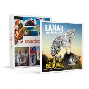 Smartbox Coffret Cadeau - Billets pour le ZooParc de Beauval 2025 : 2 entrées adulte pour 2 journées- Multi-thèmes