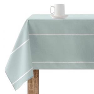 BELUM Nappe Anti-Taches, Taille 200 x 155 cm - Nappe au Toucher Extra Douce, Couleur Multicolore, Nappe en Tissu 100% Coton Biologique Modèle 0120-322