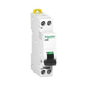 Schneider Electric Disjoncteur DT40N 1P+N 4A Courbe D Schneider ACTI 9
