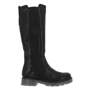 Tom Tailor 2193517, Botte Haute Jusqu'au Genou Femme, Noir, 37 EU