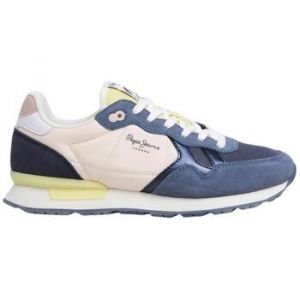 Pepe Jeans Chaussures Brit Camp bleu jaune femme - 36