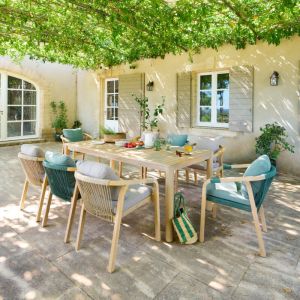 Hesperide Table de jardin "Deona" 8 places en acacia