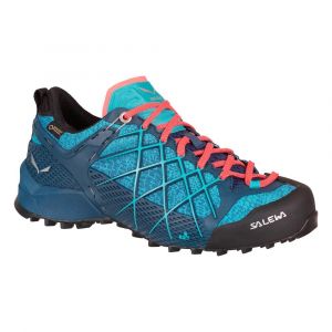 Salewa Ws Wildfire Gtx, Chaussures de Randonnée Basses femme - Bleu (Poseidon / Capri 8964), 38 EU (5 UK)