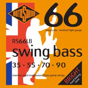 Rotosound 66LB Swing Bass 66 jeu de cordes basse 35 - 90