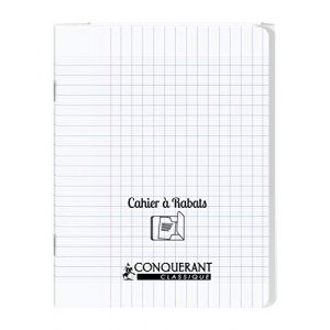 Oxford Cahier à rabats 17x22-48 pages - Séyès - Polypro incolore