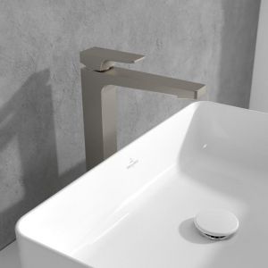 Villeroy & Boch Architectura Square Mitigeur de lavabo/vasque sur&eacute;lev&eacute;, TVW12500200064,