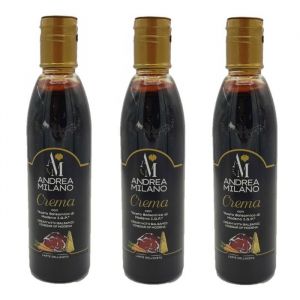 Andrea Milano - Lot 3x Crème de vinaigre balsamique - Bouteille kg