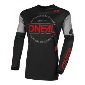 O'neal Maillot cross Element Brand V.23 noir/rouge- M