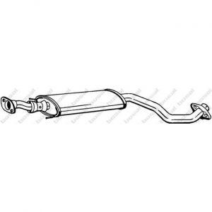 Bosal Silencieux intermédiaire 284-625