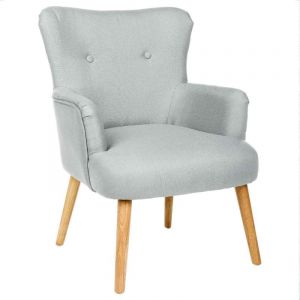 Image de Atmosphera Fauteuil "Mitt" Gris