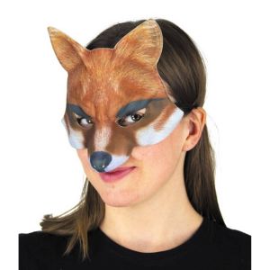 Ruedelafete Masque r&eacute;alistic de Renard