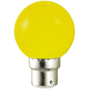 Vision-El Ampoule Led Jaune 1W (9W) B22 Bulb -