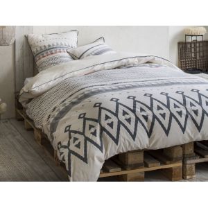 Today Hippie Chic Parure De Couette 100% Coton Caipirinha - 240x260 Cm