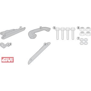 Givi Kit fixation PLXR1132 Honda VFR 800 F 14-16