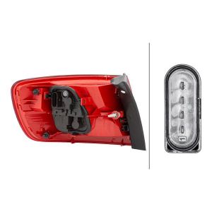 Hella Feu Arrière 2VA 354 542-021 Phare Arrière,Lumière Arrière AUDI,A6 Avant 4F5, C6,A6 Allroad 4FH, C6