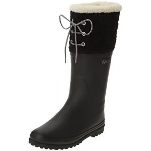 Aigle POLKA GIBOULEE - NOIR - femme - BOTTES