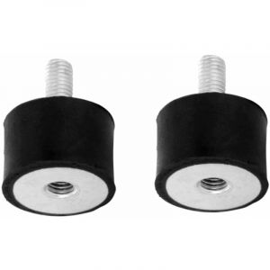Cyclingcolors 2x silent bloc mâle femelle M8x21mm M8x8mm 30x40mm anti vibration caoutchouc bâteau voiture amortisseur silencieux