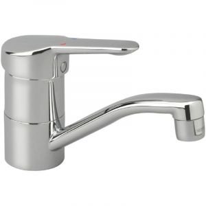 Porcher Mitigeur de lavabo OKYRIS 2 CLINIC chromé avec bec professionnel - D2300AA