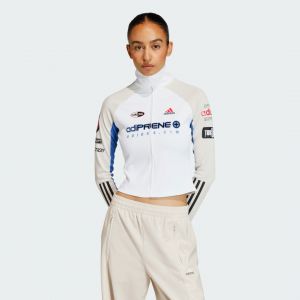 Adidas Originals TOP AJUSTÉ TEAMGEIST ZIP SUR TOUTE LA LONGUEUR, pointure XX-Small - Taille XX-Small