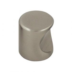 Bouton inox &agrave; encoche - diam&egrave;tre 20 mm - CADAP
