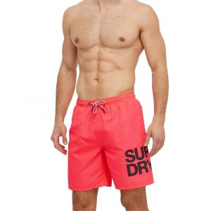 Superdry Pour homme. Maillot de bain Sportswear rose