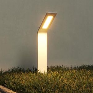 Mai & Mai Lampe sur Pied Extérieur Blanc 128x98x408mm Éclairage Extérieur de Jardin led IP65 Desgin Pfadfinder