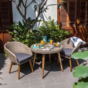 de jardin places Ensemble de et 2 table 1 2 mobilier W9YE2HID