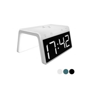 Image de Montre Réveil avec Chargeur sans Fil Qi 10W (Couleur : Noir ) Neuf