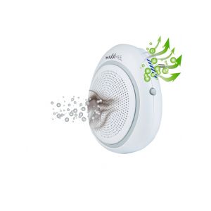 Purificateur d'air compact à branc r, l ière UV, fonction d'ionisation & triple système de filtrage, filtre PA inclus MEE Blanc