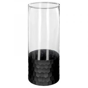 Image de Vase en Verre "Spirit" 24cm Noir Prix