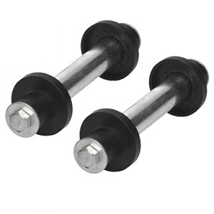 ECD Germany 2x Axe Pour Roue de Brouette - 20 mm x 128 mm - Essieu Roue de Charrette