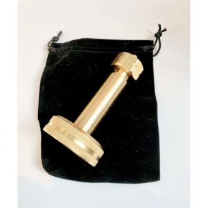 Gomet - 2437 - Dish Adaptateur de reservoir GPL Pour remplir les bouteilles de gaz de camping Avec sac en tissu