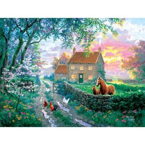 Sunsout Puzzle Pièces XXL - La Vie à la Ferme Anglaise