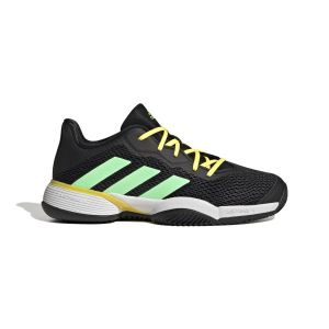 Adidas Chaussures Junior Barricade Clay Hr1028 Noir Et Vert
