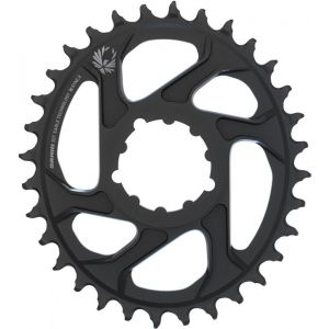 Image de Sram X-sync Eagle Oval Dm 6º 38t FR DHL : 13.95,FR GLS : 5.95,FR Laposte : 2.95 Black