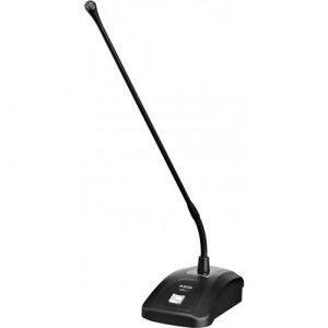 AKG Microphone col de cygne cardioïde socle & switch, 50 cm