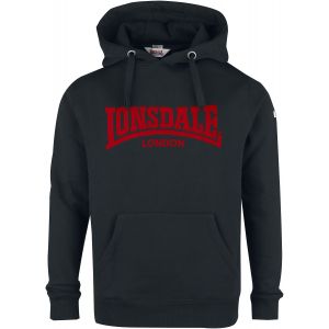 Lonsdale Sweat-shirt &agrave; capuche de London - Sweat &Agrave; Capuche One Tone - S &agrave; XXL - pour Homme - noir